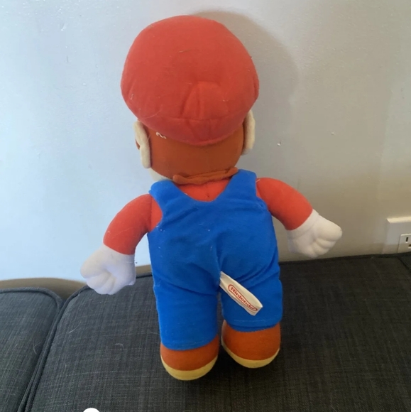 Vintage Rare Mario Plush 2001 - Picture 2 of 2